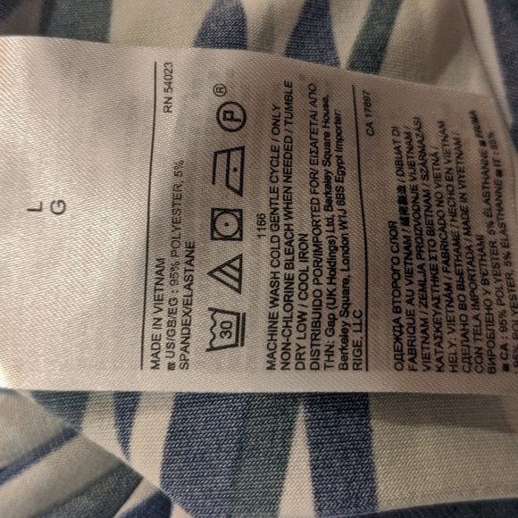 BANANA REPUBLIC GREEN WHITE & BLACK ABSTRACT SAFARI STYLE WRAP DRESS SIZ… - Picture 12 of 13